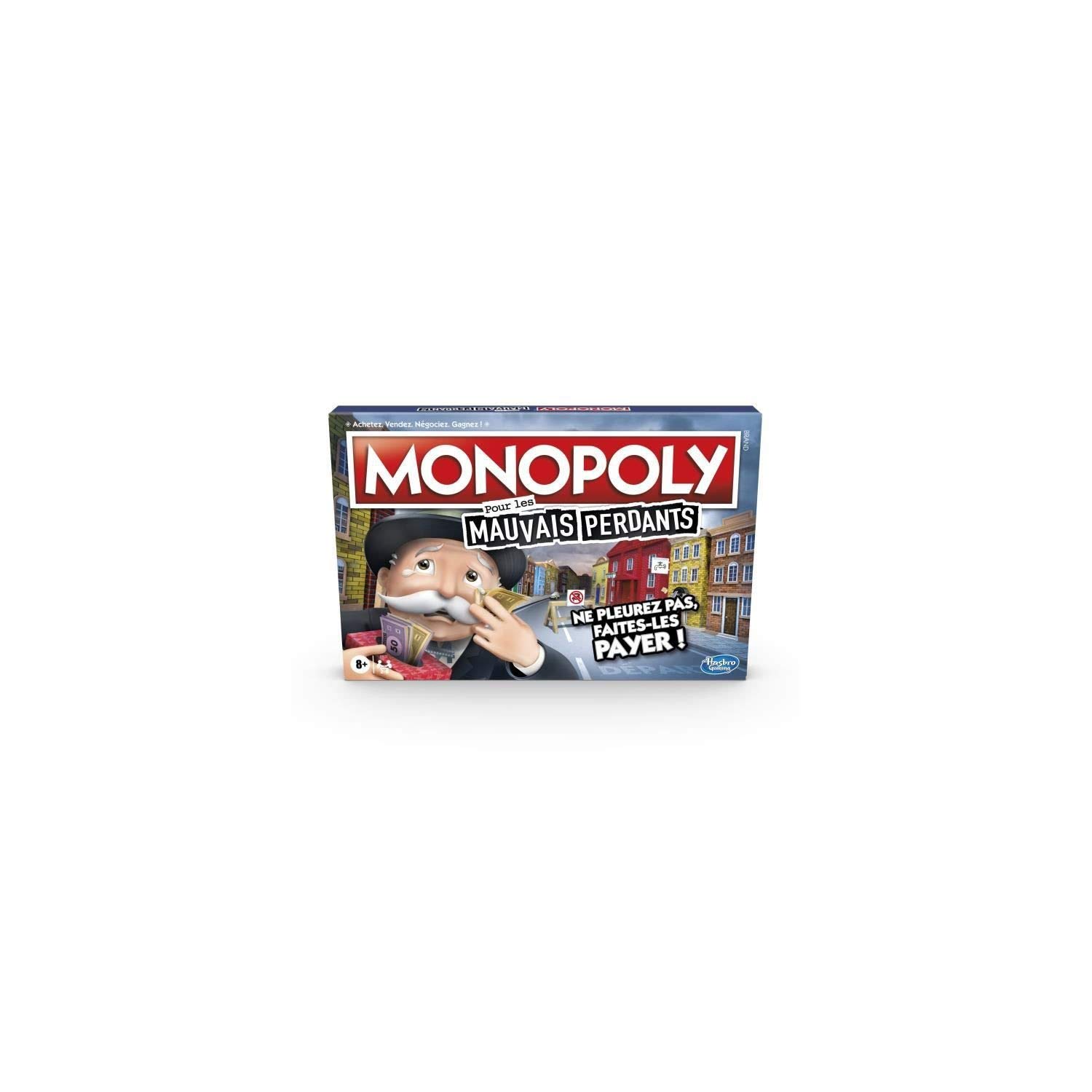 Monopoly Jeu Hasbro Edition Mauvais Perdants
