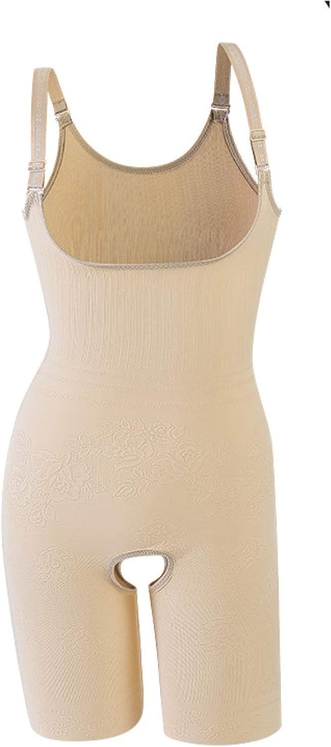 Open Bust Women's Shapewear Bodysuit Jumpsuit,Tummy Control