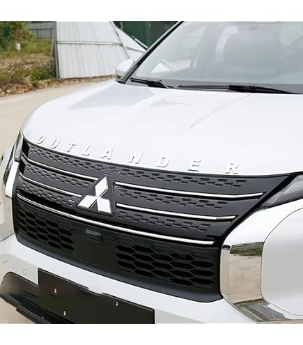 GZBFTDH Hood Emblem Accessories for Mitsubishi Outlander 2024 2023