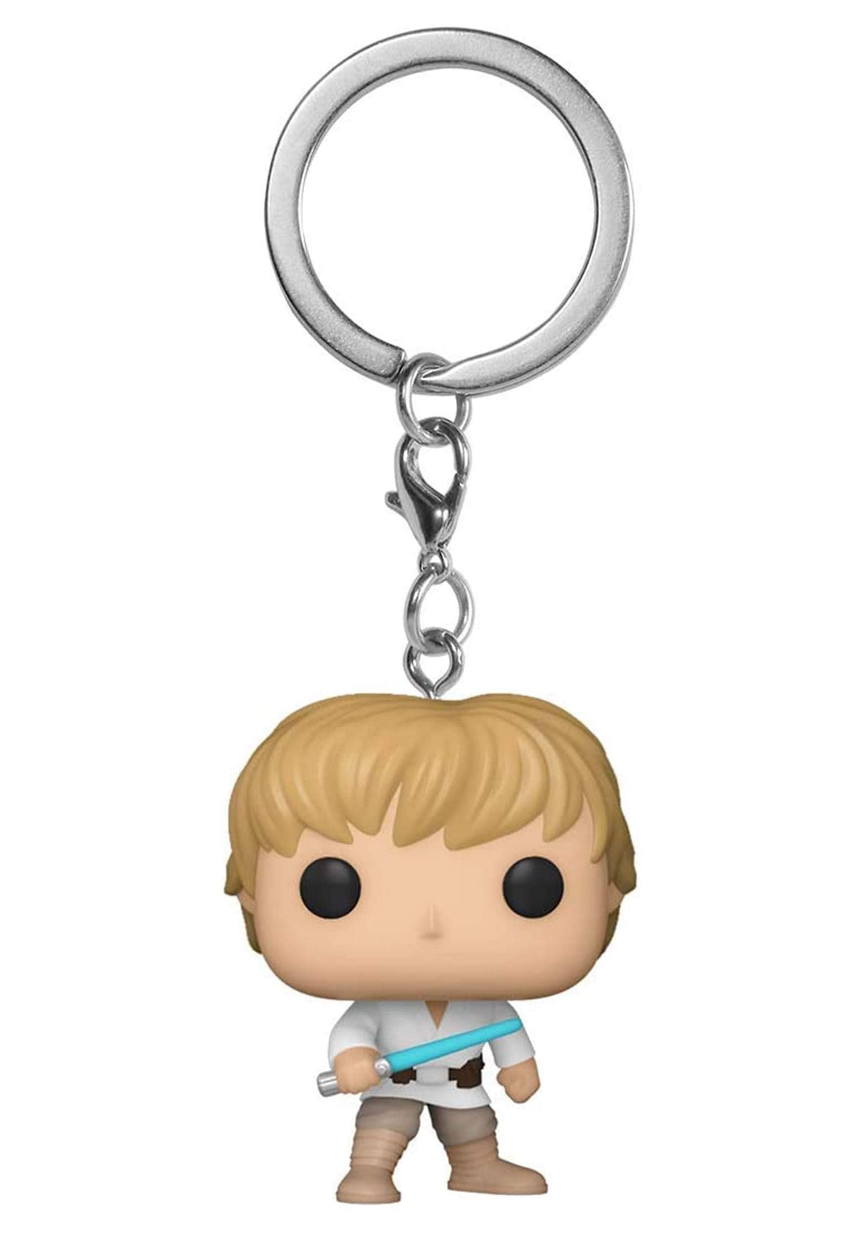Funko POP! Keychain: Star Wars - Luke Skywalker Novelty Keyring - Collectable Mini Figure - Stocking Filler - Gift Idea - Official Merchandise - Movies Fans - Backpack Decor