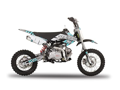 SYX MOTO Electric Start Kids Dirt Bike Roost 125cc 4-Stroke Gas