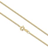 GYUYCW 14K Gold Necklaces for Women 1mm Gold Box Chain Necklace for Women Box Chain for Men Delicate Square Links Dainty Chains Necklace for Womens Modern Style