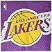 Amscan 513627 Los Angeles Lakers NBA Collection Luncheon Napkins, 16 pcs