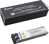 Hereta Industrial Gigabit Fiber Media Converter SFP LC Single Mode Dual Fiber view 1