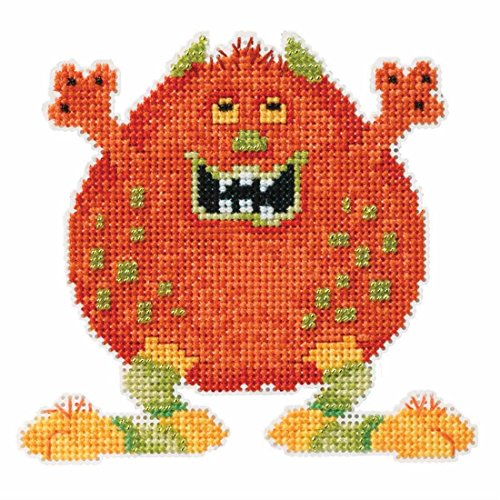 Roly Poly Beaded Cross Stitch Kit Mill Hill 2016 Little Monsters Trilogy MH191621
