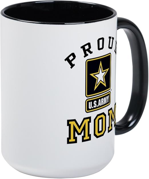 army mom coffee mug