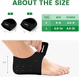 Bukihome Plantar Fasciitis Heel Cups - Large UK 8-13 Breathable Gel Pads view 5