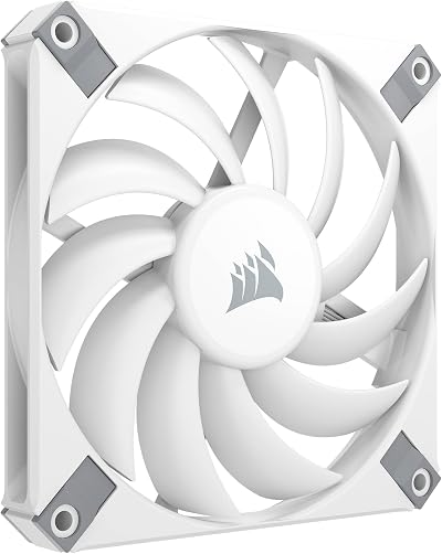 Corsair AF120 SLIM 120mm PWM Fan 15mm Thin Profile White 2000 RPM