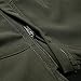 Mountain Conqueror Lightweight Jacket Waterproof Winter Fishing Hiking Jacket Men,Black,Large