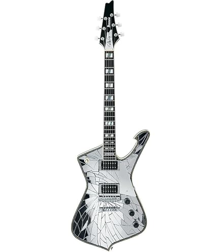 Amazon.com: Ibanez Paul Stanley Signature PS60 - Silver Sparkle