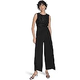 Tommy Hilfiger womens Sleeveless Bodice Lined Self Tie Jumpsuit