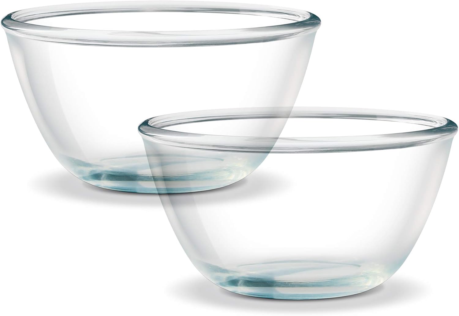 Buy Treo by Milton Borosilicate Mixing Bowl Set of 2, 500 ml Online at