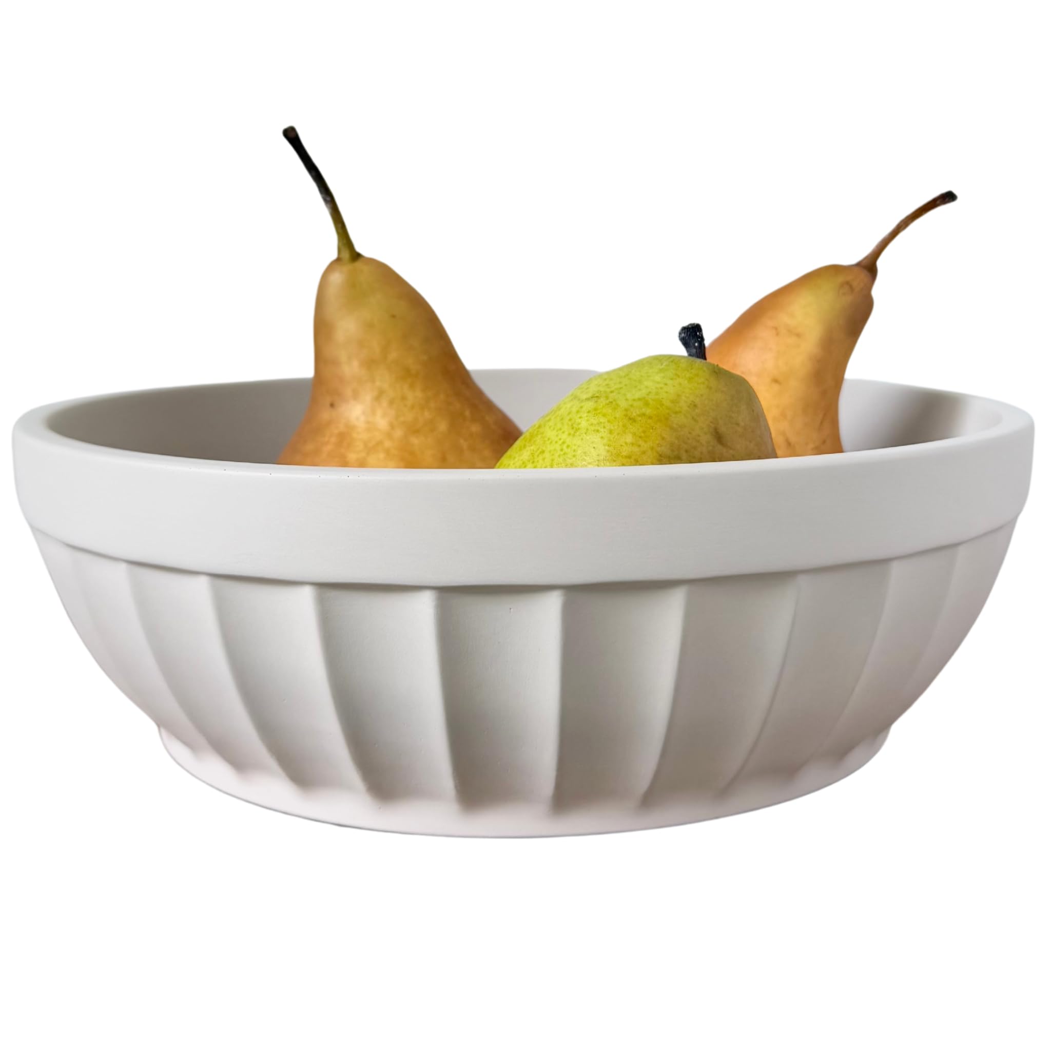 Photo 1 of OAKOA Decorative Fruit Bowl for Kitchen Counter - Large Decorative Bowl for Home Decor - Concrete Decor Bowl for Keys Entryway Table - Modern Centerpiece Coffee Table Bowl