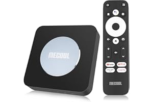 Android 11.0 TV Box, MECOOL KM2 Plus 2GB 16GB Smart TV Box with Netflix Certified, Google Assistant Dolby Atmos, TV Box 4K Su