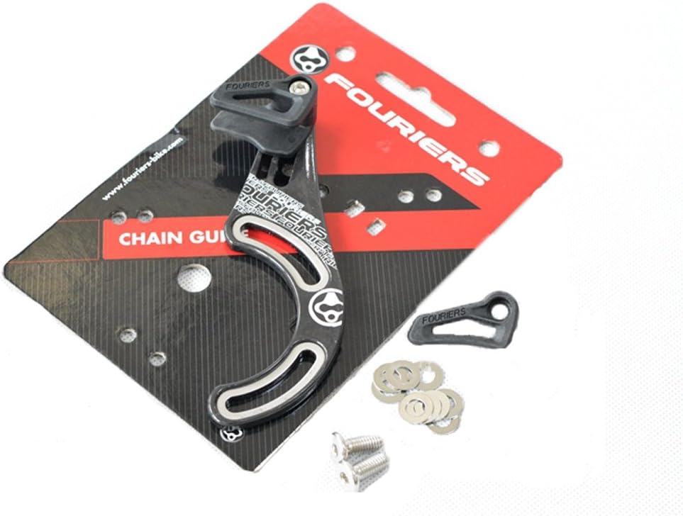 HemeraPhit Mountain Bike Chain Guide Narrow Wide 30T-36T Chainring Protector Single Speed Chain Guide Bike Direct Mount (Black, ISCG05)