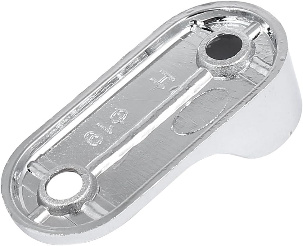 Sourcingmap 19mm Diameter Zinc Alloy Wall Mounted Wardrobe Rail Supports Rod Bracket 2pcs, As Shown in the Image - Image 3