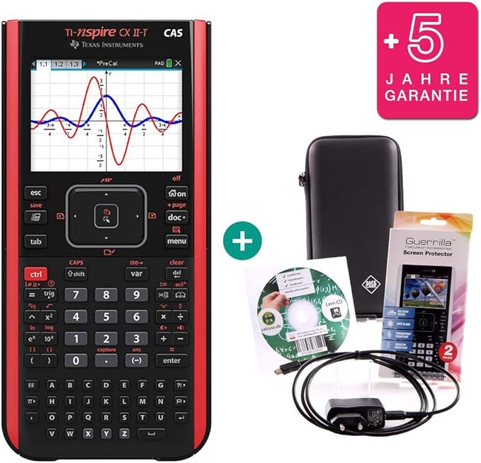 Texas Instruments TI Nspire CX IIT CAS Juego de Streberpaket Amazon.es Oficina y papelería