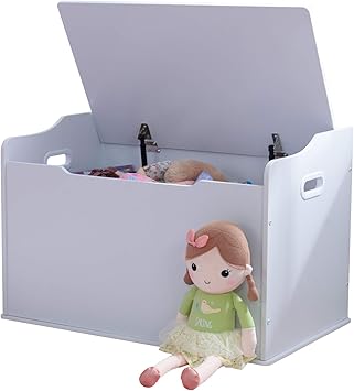 austin toy box white