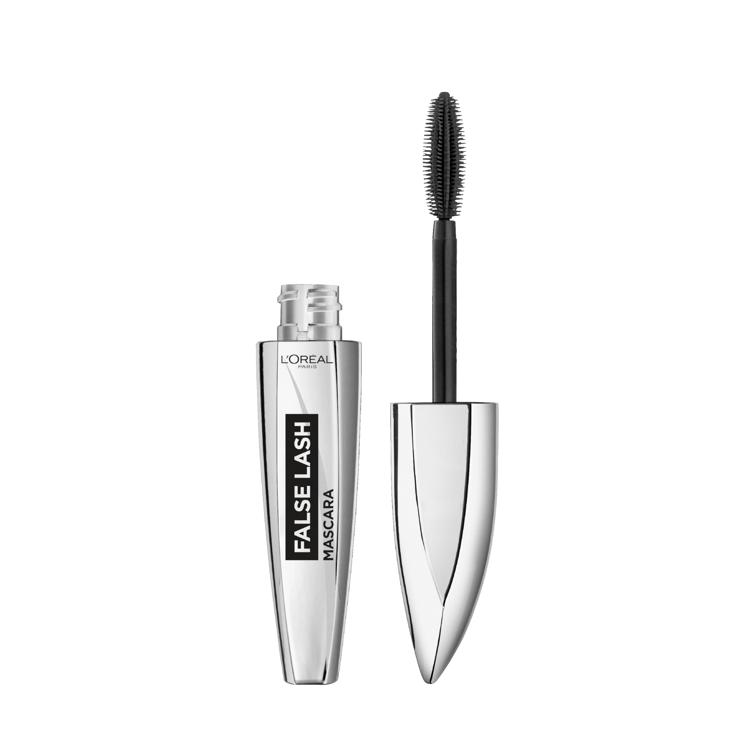 L'Oreal Paris Mascara, False Lash Mascara – Dramatic Wide-Eyed Curl & Spectacular Length – Dual-Action Wand for Definition & Elongation – AM to PM Longwear – Black