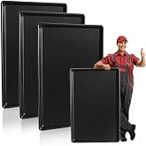 pexulys 3 Pack Oil Drip Tray, 35.4 x 24 x 1.6 in Large Oil Drip Pan, Plastic Oil Drip Tray for Under Car, Oil Catch Pan Tray for Garage, Fridges, Washing Machines, Cat Litter Box Bottom