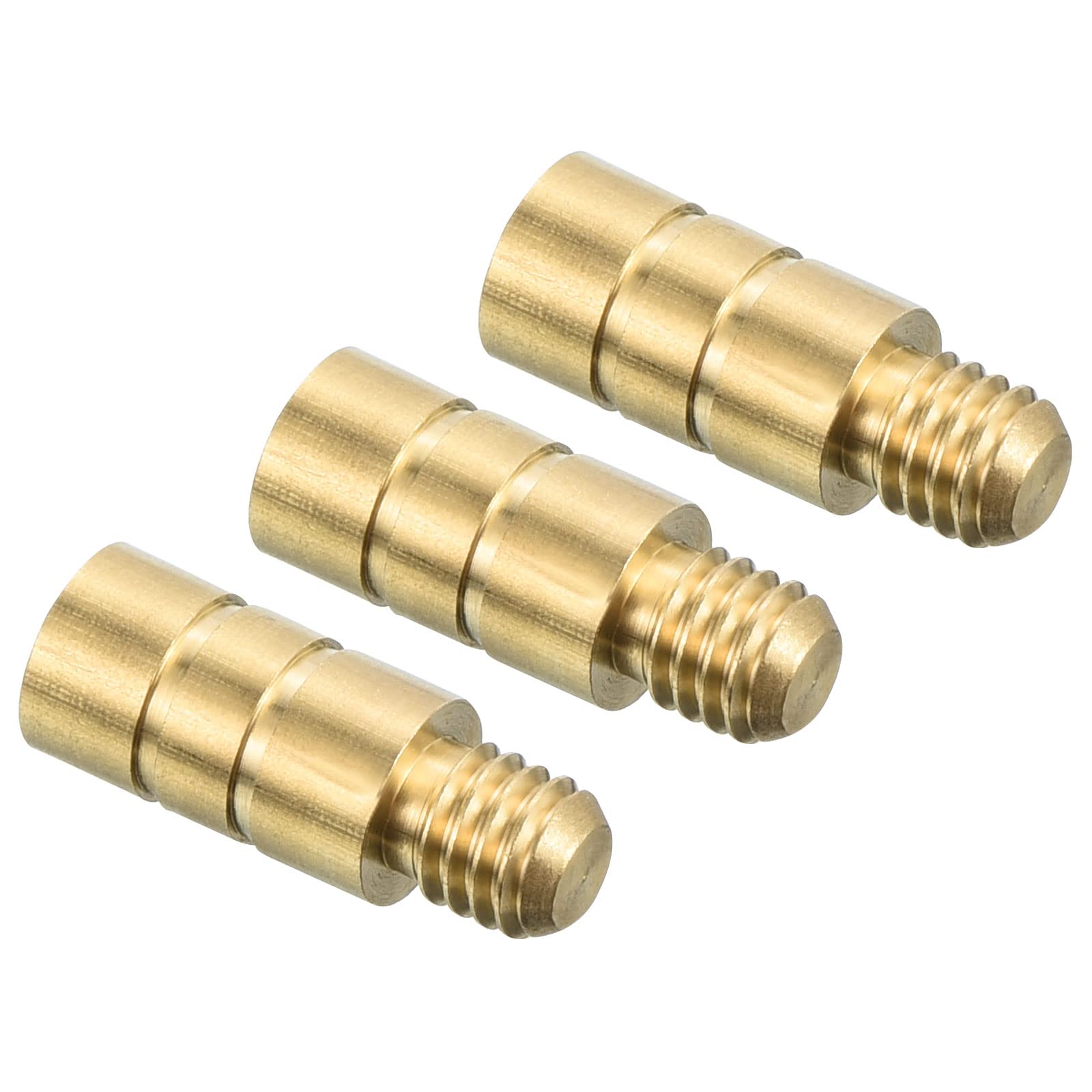 PATIKIL 2g Copper Dart Weight Add Accentuator 3 Pcs 16mm Length 2BA Thread Darts Weight Adjuster Dart Accessories Copper Color