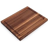 John Boos Boos Block Professional Collection Large Reversible Wood BBQ Cutting Board with Juice Groove, 1.5-Inch Thickness, 1