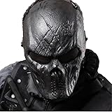 Airsoft Mask Full Face - Scary Skull Halloween