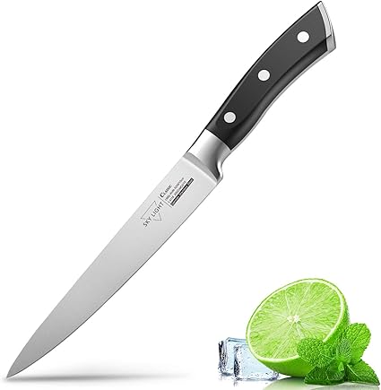 Amazon Com Utility Knife For Kitchen 6 Inch Chef Knife German High Carbon Stainless Steel Kitchen Knives With Ergonomic Handle Kitchen Dining