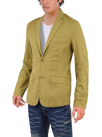 Amazon サマージャケット メンズ 麻 ジャケット 夏 テーラード