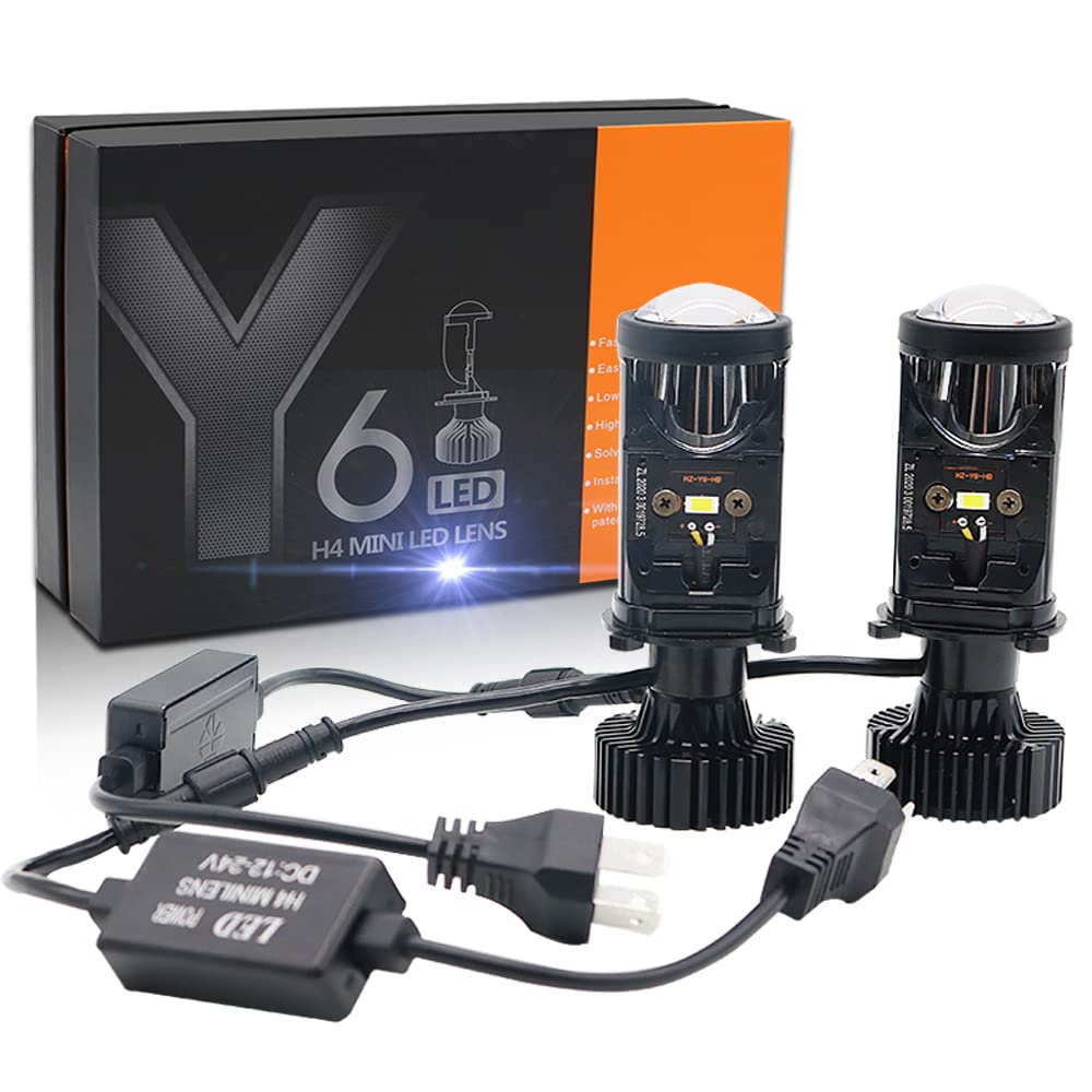 thumbnail image 2 of 4PCS 9003/H4 LED Headlight Bulbs 6000K 5000W 675000LM Hi/Lo Beam IP68 2 of 6
