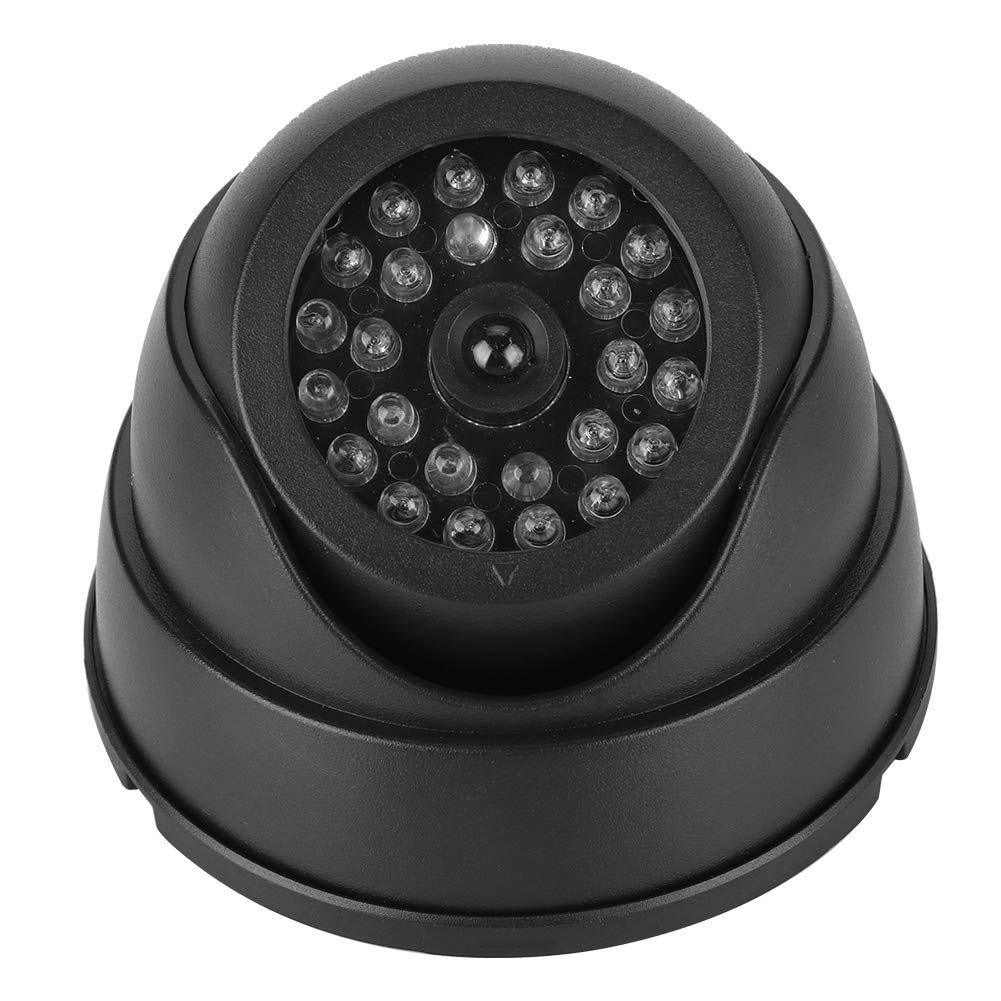 Sonew Dummy Camera, Fake Security Camera with 30pcs IR LEDs Camera, Simulated Surveillance CCTV Dome Camera for Home