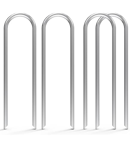 5 in. Drip Irrigation Tubing Stakes - Fits Up to 1/4 Tubing - Drip Line Staples - 180,000 Staples - 14 Gauge - 4.1¢ Each