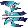 Motorcycle Decals Reflective Stickers Scooter Whole Body Decorative Emblem Badge for Honda Dio 50 ZX50 AF27/28 AF34 AF35 AF38