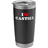 I Love Castiel, I Love Castiel Stainless Steel Insulated Tumbler