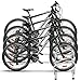 Goplus 4 Bike Rack Bicycle Stand Cycling Rack Parking Garage Storage Organizer, Silver