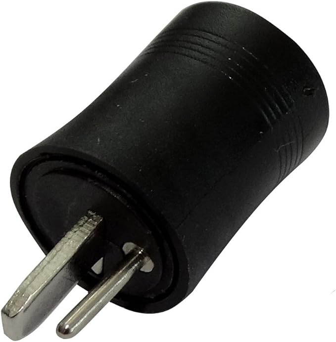 AERZETIX 5X fiche connecteur DIN 2pins Broches mâle pour Enceintes Hautparleurs C19574 Amazon