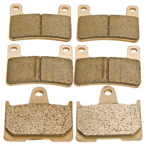 Foreverun Motor Front and Rear Sintered Brake Pads for Suzuki GSXR 600 750 1000 2004 2005 2006