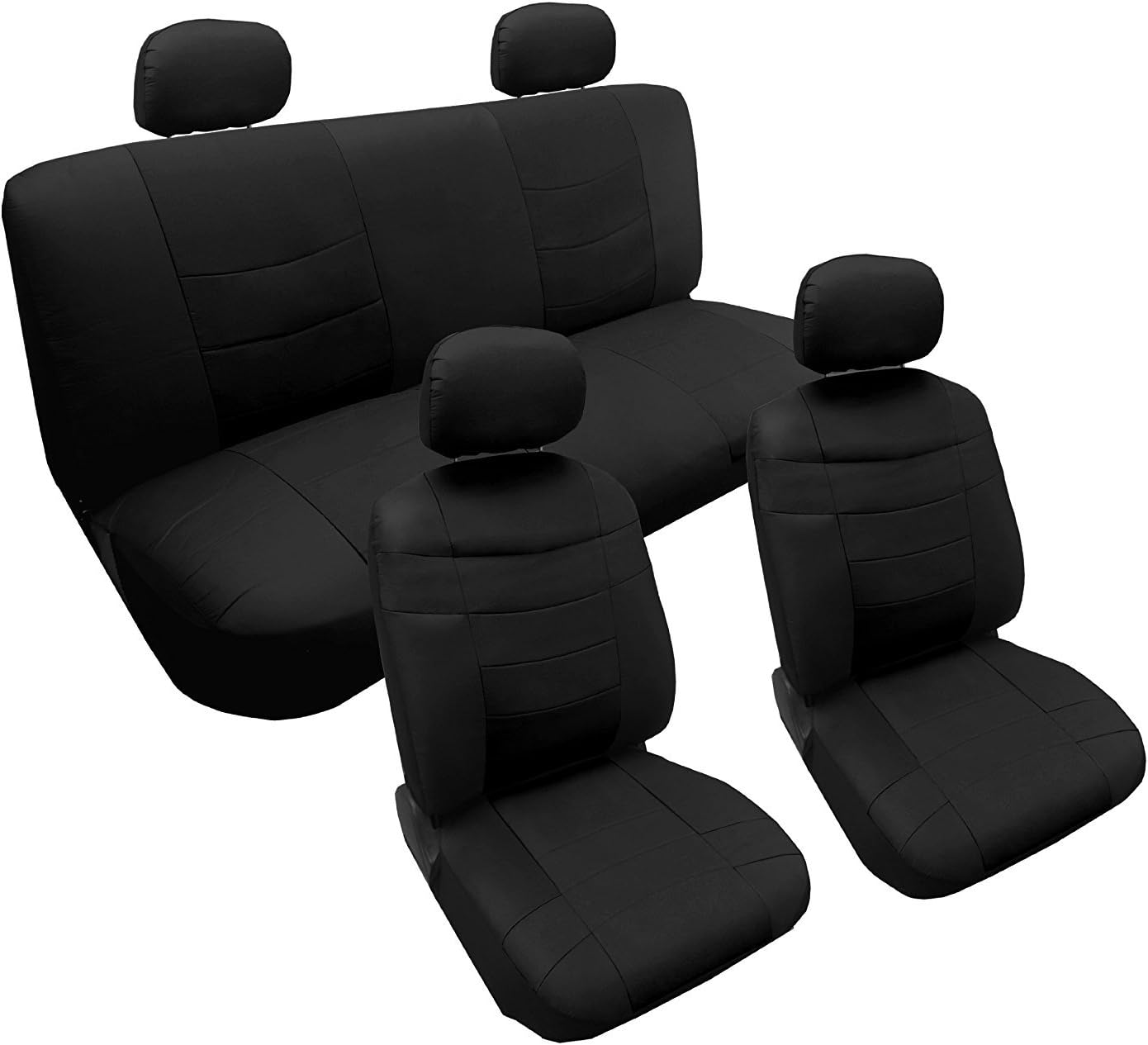 Unique Imports Premium Synthetic PU Faux Leather Seat Cover