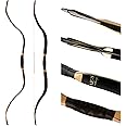 AF Archery Tatar Recurve Bow, 54" Traditional Laminated Horse Bow for Mounted Archery and Precision Shooting Longbow Left Right Hand