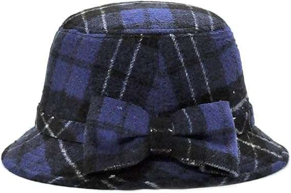 ladies tartan hat
