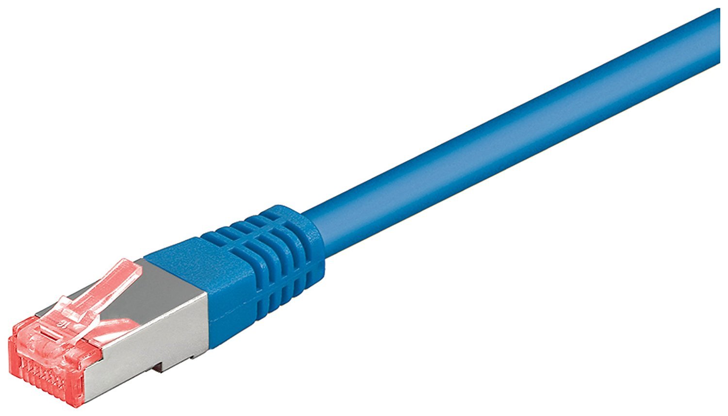 Goobay 68275 CAT 6 Patchcable, S/FTP (PiMF), Blue, 30m Cable Length
