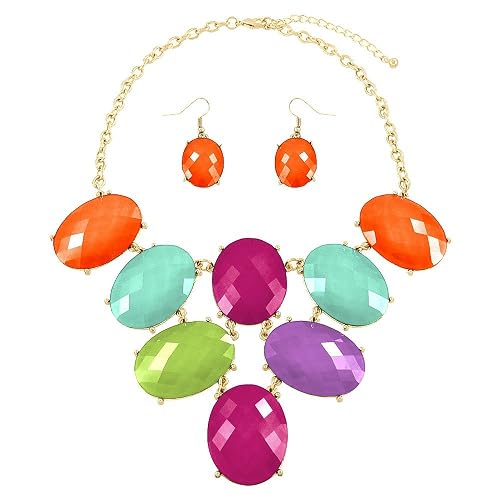 Amazoncom Chunky Chic Pop Multi Color Glitter Statement - 