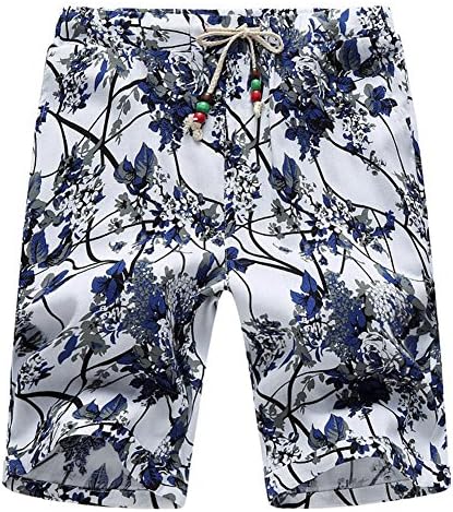 ZADAFul Men Swimsuits Beach Board Shorts Sea Casual Short Bottoms Quick Drying Pockets Shorts Z12 4XL