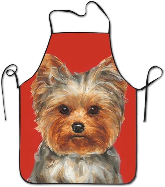 Yorkie Dog Animal Aprons For Women/men Gag Gift Grilling