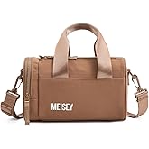 Small Gym Bag Bag With Wet Compartment And Coin Purse Duffel Bags Dance Yoga Workout Bag,Mini Gym Bag For Women (Small Gym Bag - Coffee)