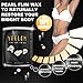 【11 in 1】Yeelen 17.63oz Film Wax Pearl Hard Wax Beans Hot Wax Beads for Home Waxing Hair Removel for Legs, Underarms, Brazilian Bikini, Eyebrow, Upper Lip, Face