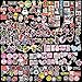 Sticker Decals(400pcs),Sanmatic Laptop Vinyl Stickers for Waterbottles,Skateboard,Luggage,Motorcycle,iPhone,MacBook,Wall,DIY Party Supplie Patches Cool Decal