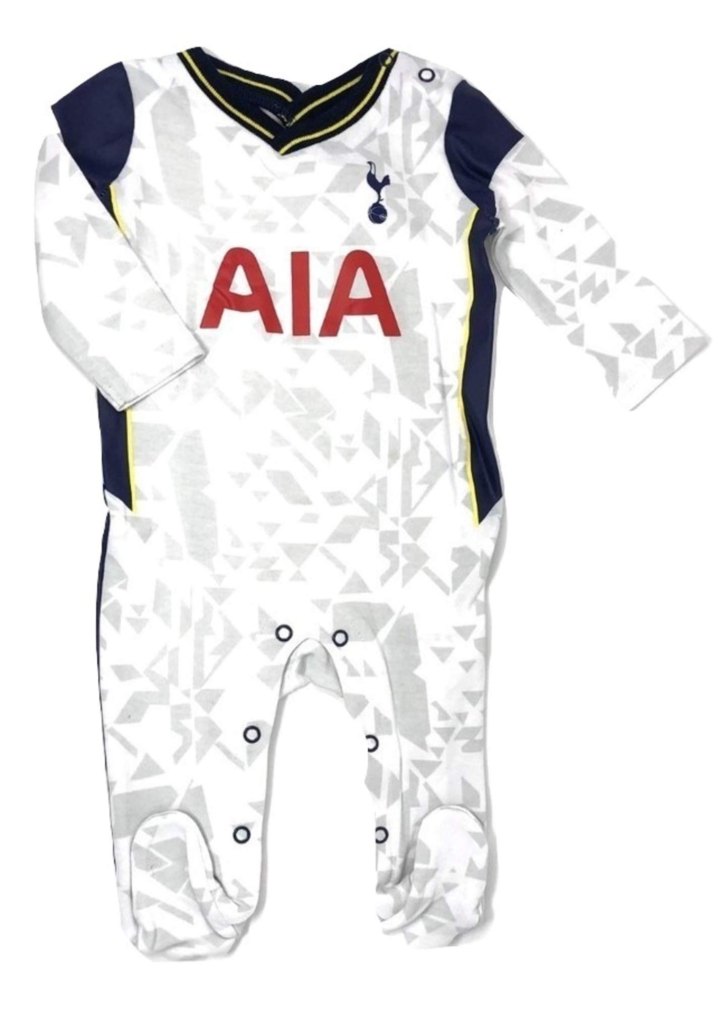 THFC Tottenham Hotspur Baby Kit Sleepsuit | 2020/21 (3-6 Months) WhiteF