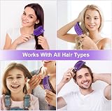 URAQT Boar Bristle Paddle Hair Brush for Women Reducing Frizz Detangle view 6