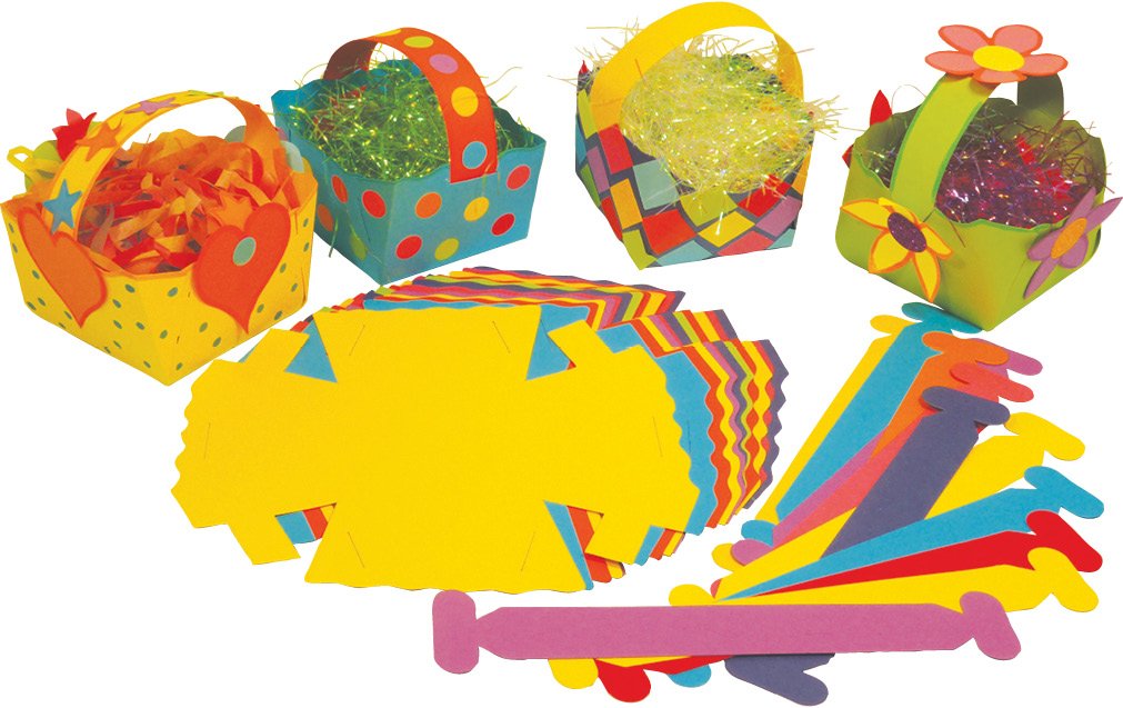Springboard Make a Basket Craft Construction Activity (Pack of 30)